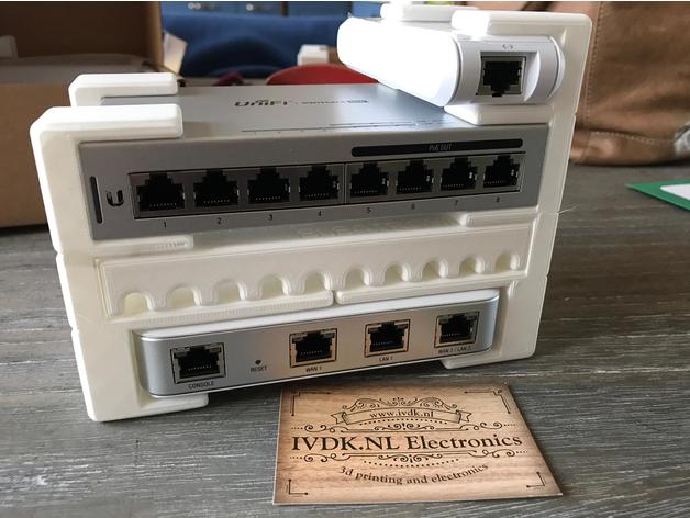 ubiquiti unifi usg rack8-port 60w poe other 3D print model - Mito3D