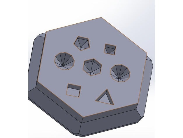 zar tutucu set görüntüler tepsi tam poly ayarlayın çokyüzlü 3D print model - Mito3D