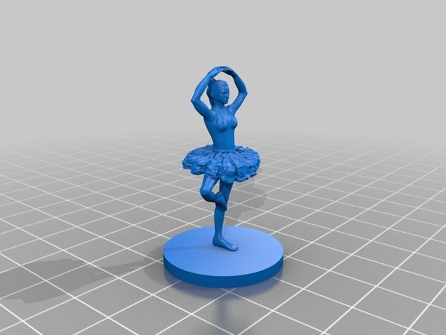 balerin koleksiyonu oyuncaklar oyunlar dansçı 3D print model - Mito3D