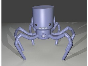 kraken bot le creature makerbotdigitizer meka il polpo pulpo robot tentacolo 3d print model - Mito3D