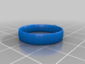 einfacher ring 1 Ringe 3d print model - Mito3D