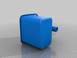 mini roller brush paint pail tools house household paintbrush painting 3d print model - Mito3D