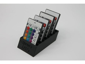 led del mando a distancia titular organización 3d print model - Mito3D