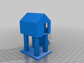 treehouse desk 3d printing 3d print model - Mito3D