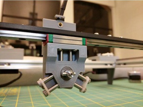 Kabel-gesteuerte Werkzeugwechsler system 3d printer parts coupling fabricatable kinematic-coupling mgn9h multi-tool noverhang-print tool-changer toolchanger 3d print model - Mito3D