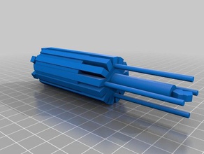 light saber first half gadgets 3d print model - Mito3D