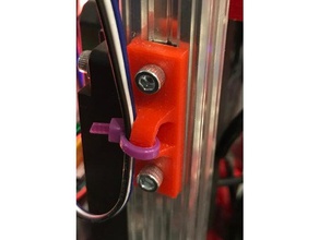 zip-tie fio suporte robótica 3d print model - Mito3D
