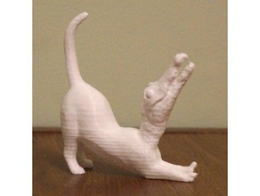 catogator gato jacaré animais quimera criatura 3d print model - Mito3D