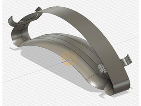 fidelio x2 headsupport o áudio headband 3d print model - Mito3D