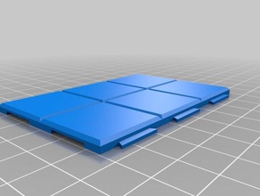 simple mazmorra de los azulejos juguete juego accesorios 3d print model - Mito3D