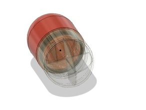 Progettazione 3d stampato vitamina capsula contenitori 3d print model - Mito3D