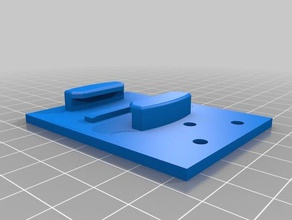 simple gopro montage outil de les titulaires boîtes 3d print model - Mito3D