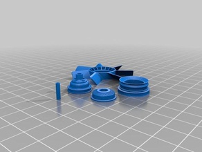 fan pulley assembly remix other 3d print model - Mito3D