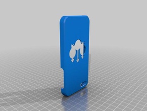 beretta logo iphone 5 5s se compatible case accessories 3d print model - Mito3D