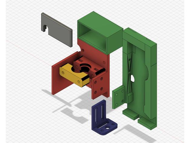 geeetech a30 hotend yükseltme 3d yazıcılar e3d v6 3D print model - Mito3D