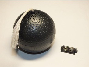 Batterie-Abdeckung &laquopass Bombe&raquo - Spielzeug Spiel Zubehör 3d print model - Mito3D