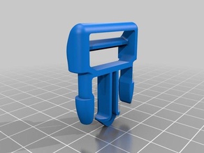 do lado fivela de liberação 1 polegada substituição partes 3d print model - Mito3D