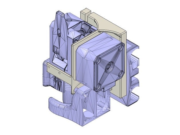 compact extrudeuse bmg tous un evo p3steel hta3d de l'imprimante extrudeuses bondtech cordobesa hotends 3D print model - Mito3D