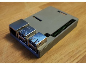 en az 3 raspberry pi b+ durumda elektronik case 3d print model - Mito3D