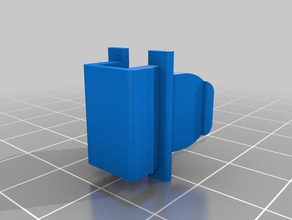 perde parça sonunda durur yedek parçaları 3d print model - Mito3D