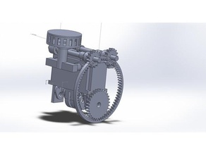 hidrojen motoru rc araç araba makerbotdigitizer 3d print model - Mito3D