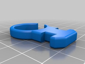 bosch 10mm yuvası kablo yönetimi klip rexroth hobi 3d print model - Mito3D