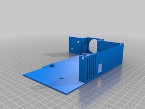 ender 3 mks gen scatola 20 mm ventola senza griglia della 3d le stampanti ender3 3d print model - Mito3D
