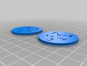 boucle doreilles bate-papos brincos boucles 3d print model - Mito3D