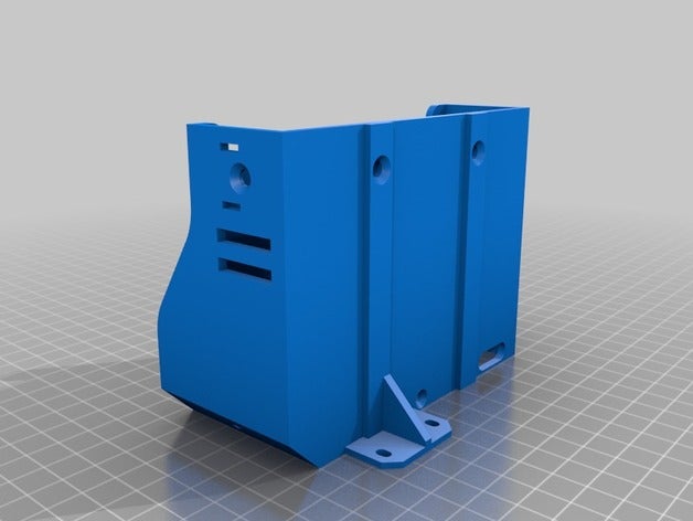 prusa mk3 meanwell rsp-320-24 psu tampa do relé de estado sólido 3d a impressora partes fotek i3 ssr 3D print model - Mito3D