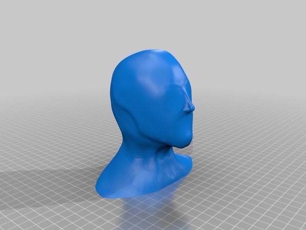 tête d'homme sculptures 3D print model - Mito3D