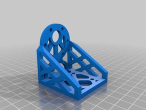 motor holder 3d printing dcmotor robot structure 3d print model - Mito3D