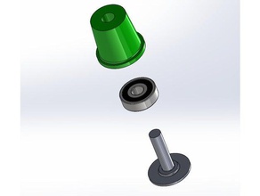 Garn garnrollenhalter Nähmaschine - Ersatz Teile 3d print model - Mito3D