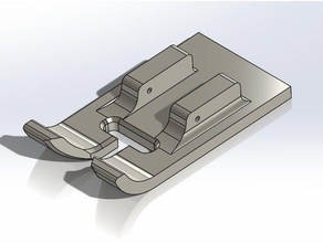 il piede della macchina per cucire di sostituzione parti 3d print model - Mito3D