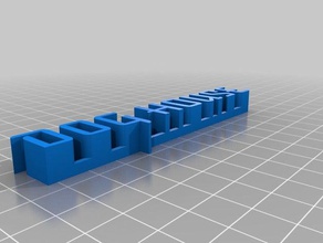 il mio 3d personalizzati targhetta cane di casa sculture 3d print model - Mito3D