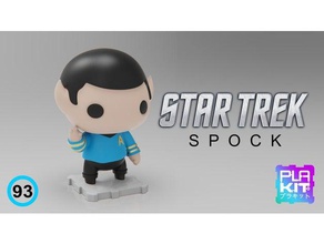 star trek spock oyuncaklar oyunlar eylem figure collectible collection figurine miniature movies nsfw plakit plakittv purakito toymaker tv göster 3d print model - Mito3D