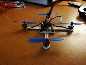 tinyeye quadcopter frame rc des véhicules 100mm drone fpv racing kababfpv kabab minuscule whoop cadre cure-dent 3d print model - Mito3D