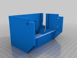 reprapgurupower couvercle d'alimentation 3d de l'imprimante pièces rep rap 3d print model - Mito3D