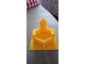 château médiéval des bâtiments structures 3d print model - Mito3D
