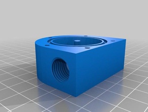 Durchflussmesser pc computer Wasserkühlung 3d print model - Mito3D