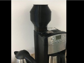 recipiente de café extender beem cafetera cocina comedor máquina florero los floreros 3d print model - Mito3D