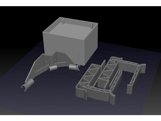 moai sla calentador de soporte del cable 3d la impresora accesorios peopoly 3D print model - Mito3D