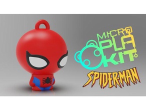 spider-man microplakit series toys games action figure collectible collection figurine marvel comics studios universe miniature nsfw peter parker purakito spiderman spider man toymaker 3d print model - Mito3D