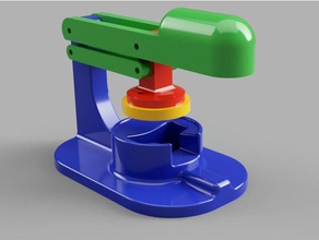 coffee press tamper espresso manual machines food drink 3d print model - Mito3D