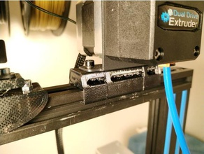 v2 geeetech a10m a20m extrusora de amortecedor em tpu 3d a impressora acessórios 3d print model - Mito3D
