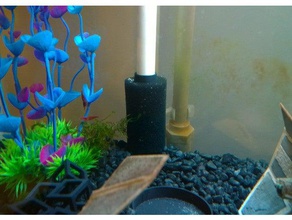 filtre alımı evcil hayvan akvaryum akvaryumlar filtresi balık su 3d print model - Mito3D