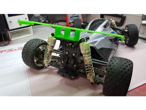 coche rc spoiler de tamiya vehículos doble ridge reparación parte 3d print model - Mito3D