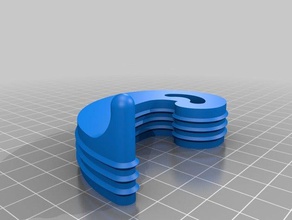 rainurée cam maintenez spirale shapeoko autres cncs de la machine outils 3d print model - Mito3D