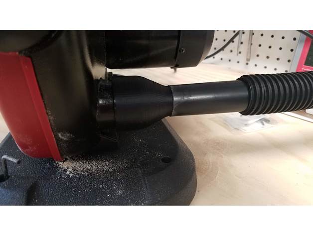 skil 9 inç testere 1100 15 shopvac hortum adaptörü küçük makine araçlar 3D print model - Mito3D