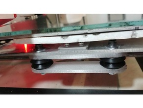 cama vslot de pie 3d la impresora partes anet a8 actualización en8 3d print model - Mito3D