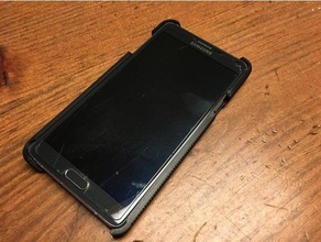 samsung galaxy note 4 cas téléphone mobile 3d print model - Mito3D